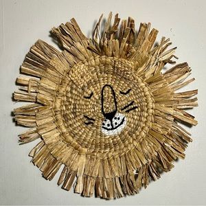 Pillowfort lion head kid room decor wall hanging